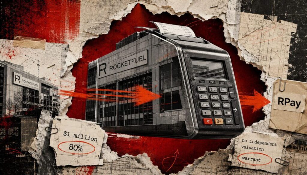 Inside transfer wipes out $1M executive debt as crypto firm offloads payments business without independent valuation
