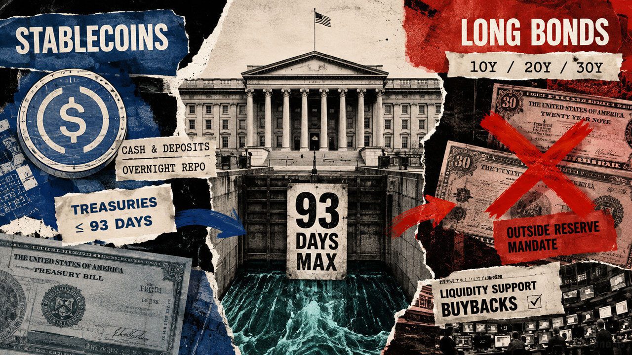 US treasury relies on stablecoins to fund short-term debt, but they can’t fix its B long-bond problem