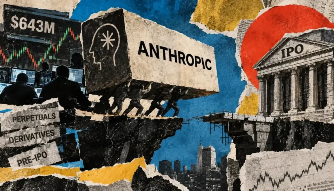 Anthropic pre-IPO derivatives hit $643M September volume ahead of real equity test