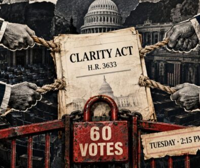 CLARITY Act’s ‘final’ deal is already breaking down before tomorrow’s Senate vote