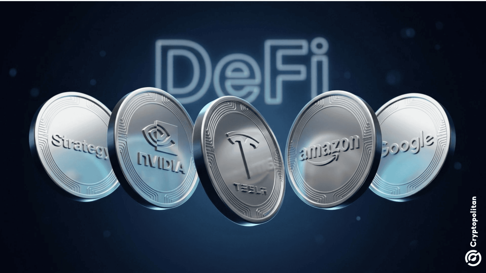 Tokenized stocks in DeFi vaults reach 2.4 million, up from .66 million in January
