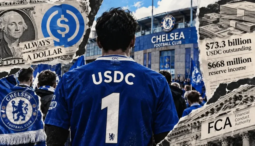 Circle sponsors Chelsea FC shirt to boost USDC brand recognition among mass consumers