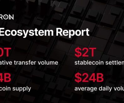 TRON processed $2.21 trillion in stablecoin settlements during Q3 2026