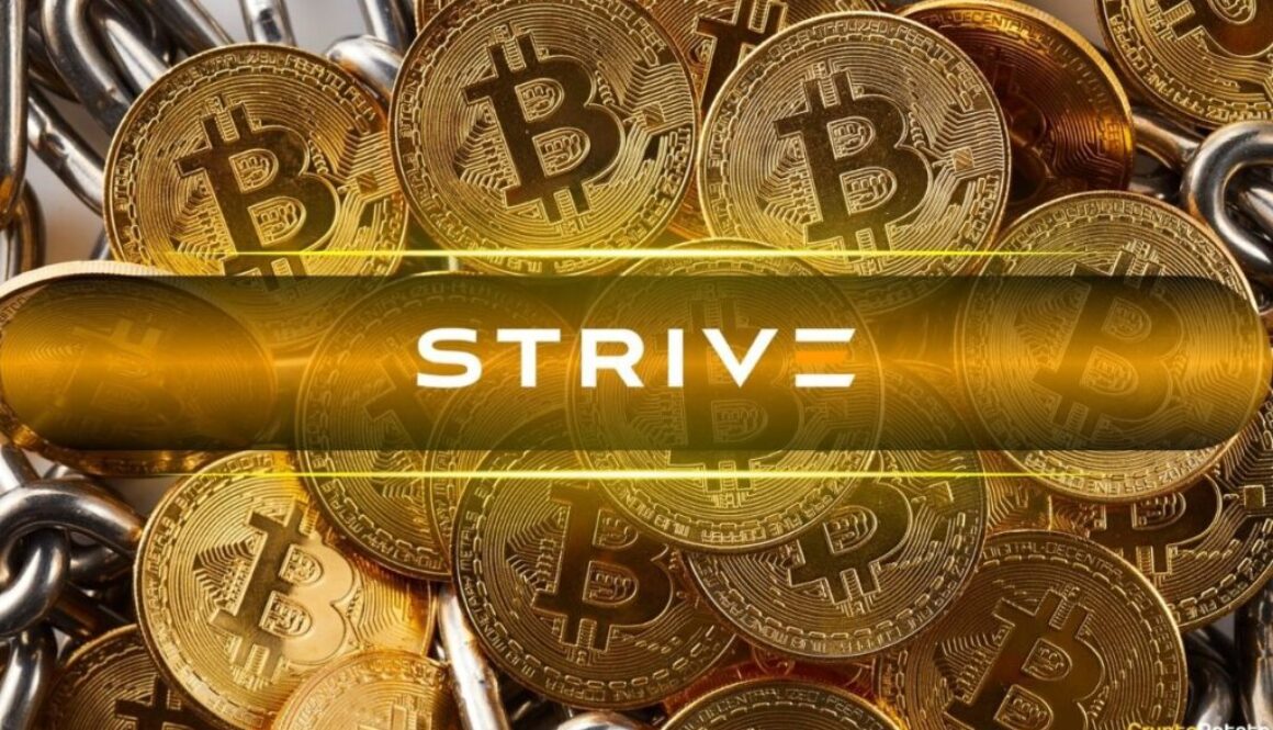 Strive spends $169 million to add 2,000 BTC to treasury holdings