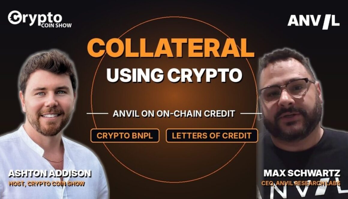 Max Schwartz, CEO of Anvil Research Labs, interviewed by Ashton Addison on Crypto Coin Show