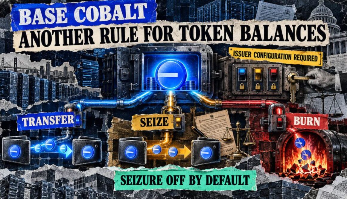 Base’s Cobalt upgrade lets token issuers seize and reassign holder balances