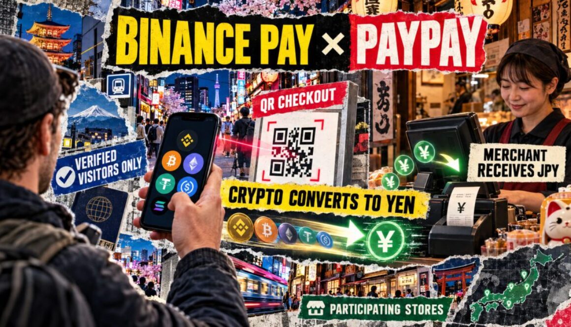 PayPay lets foreign Binance users pay with crypto at Japanese stores via Binance Pay