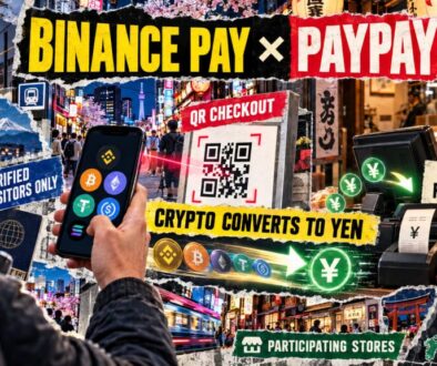 PayPay lets foreign Binance users pay with crypto at Japanese stores via Binance Pay