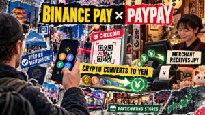 PayPay lets foreign Binance users pay with crypto at Japanese stores via Binance Pay