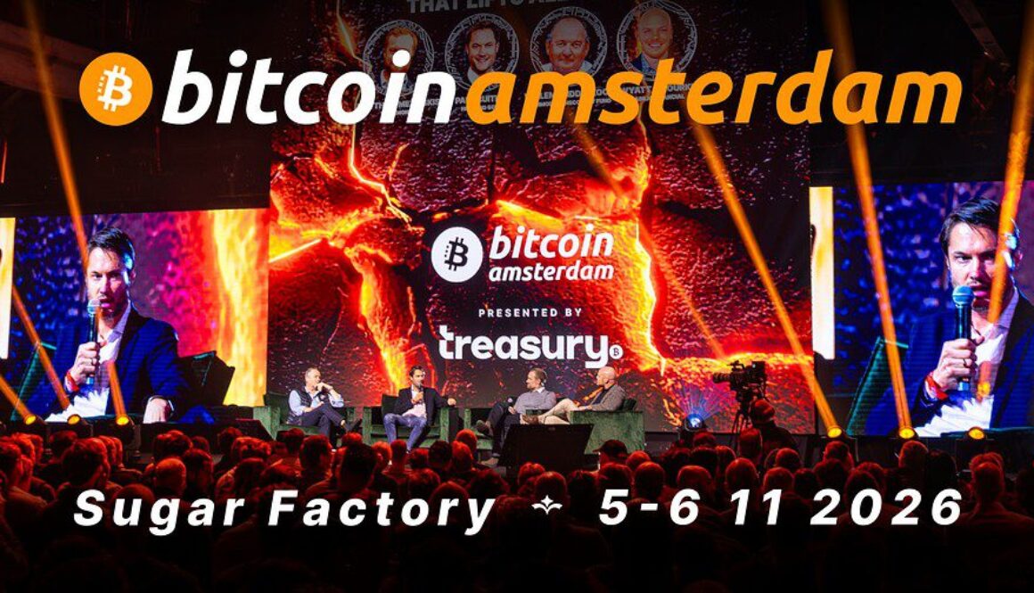 Bitcoin Amsterdam 2026, Nov 5-6, Sugar Factory