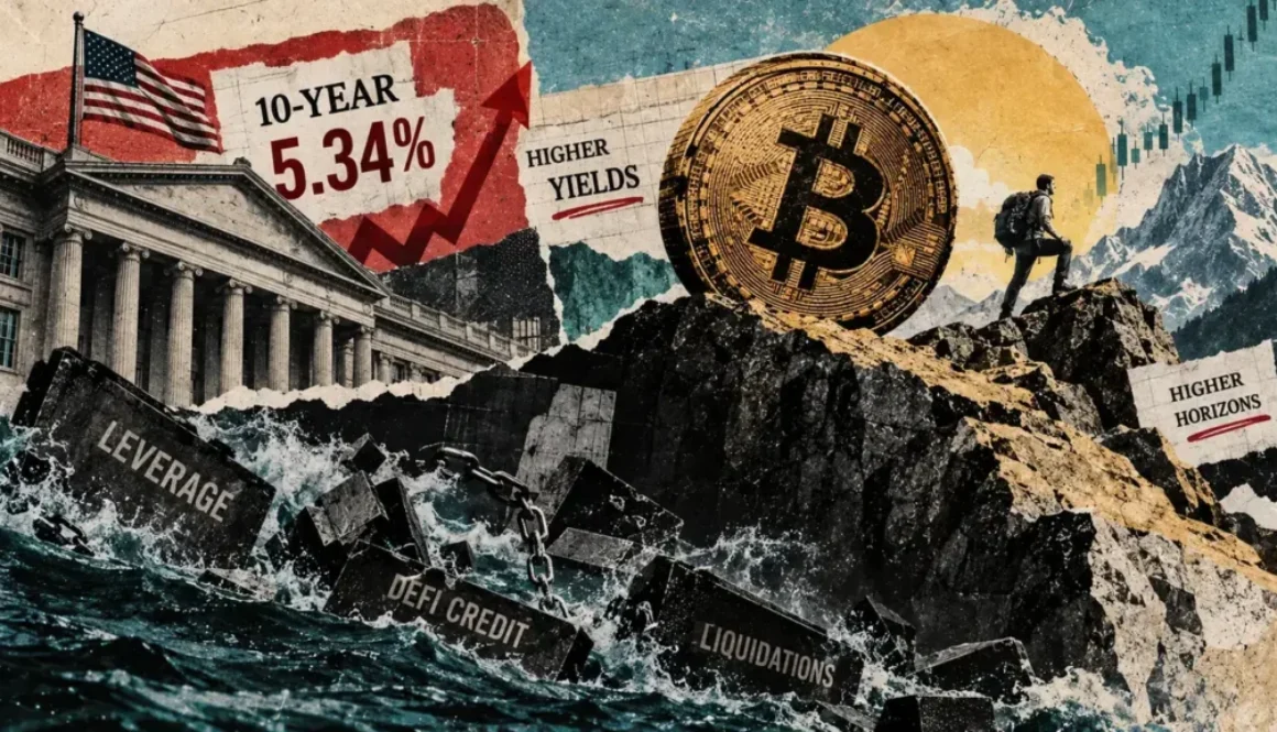 Treasury yield hits 22-year high, ending crypto’s cheap-money financing era