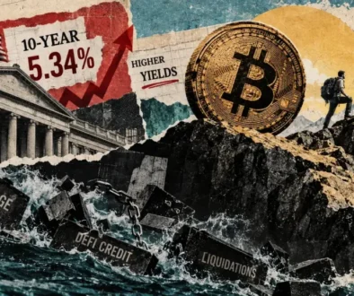 Treasury yield hits 22-year high, ending crypto’s cheap-money financing era