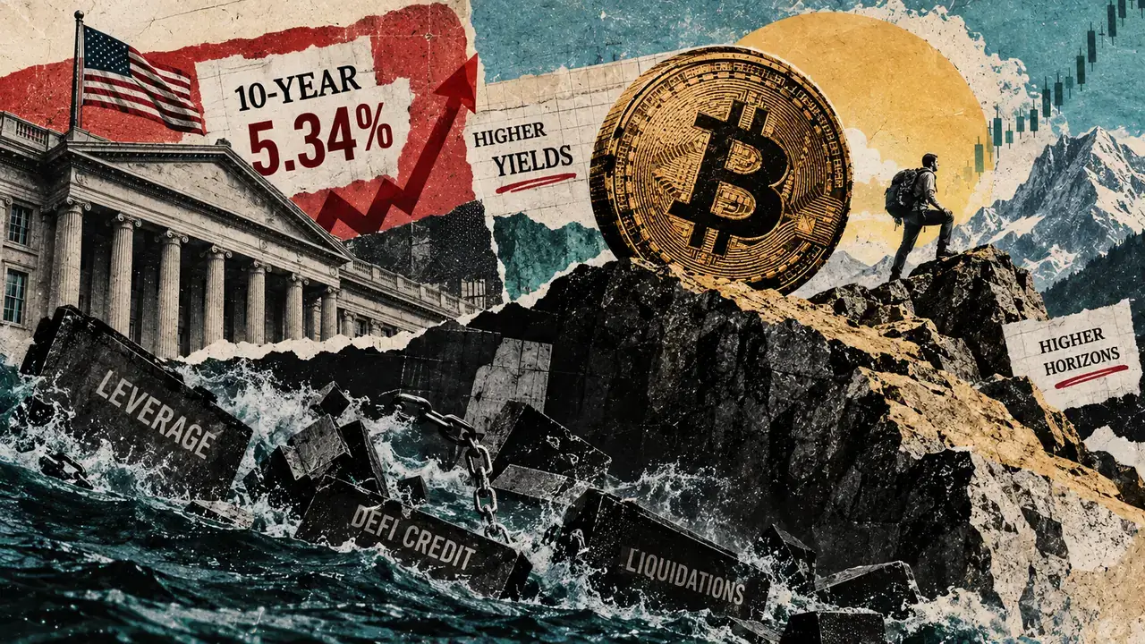 Treasury yield hits 22-year high, ending crypto’s cheap-money financing era