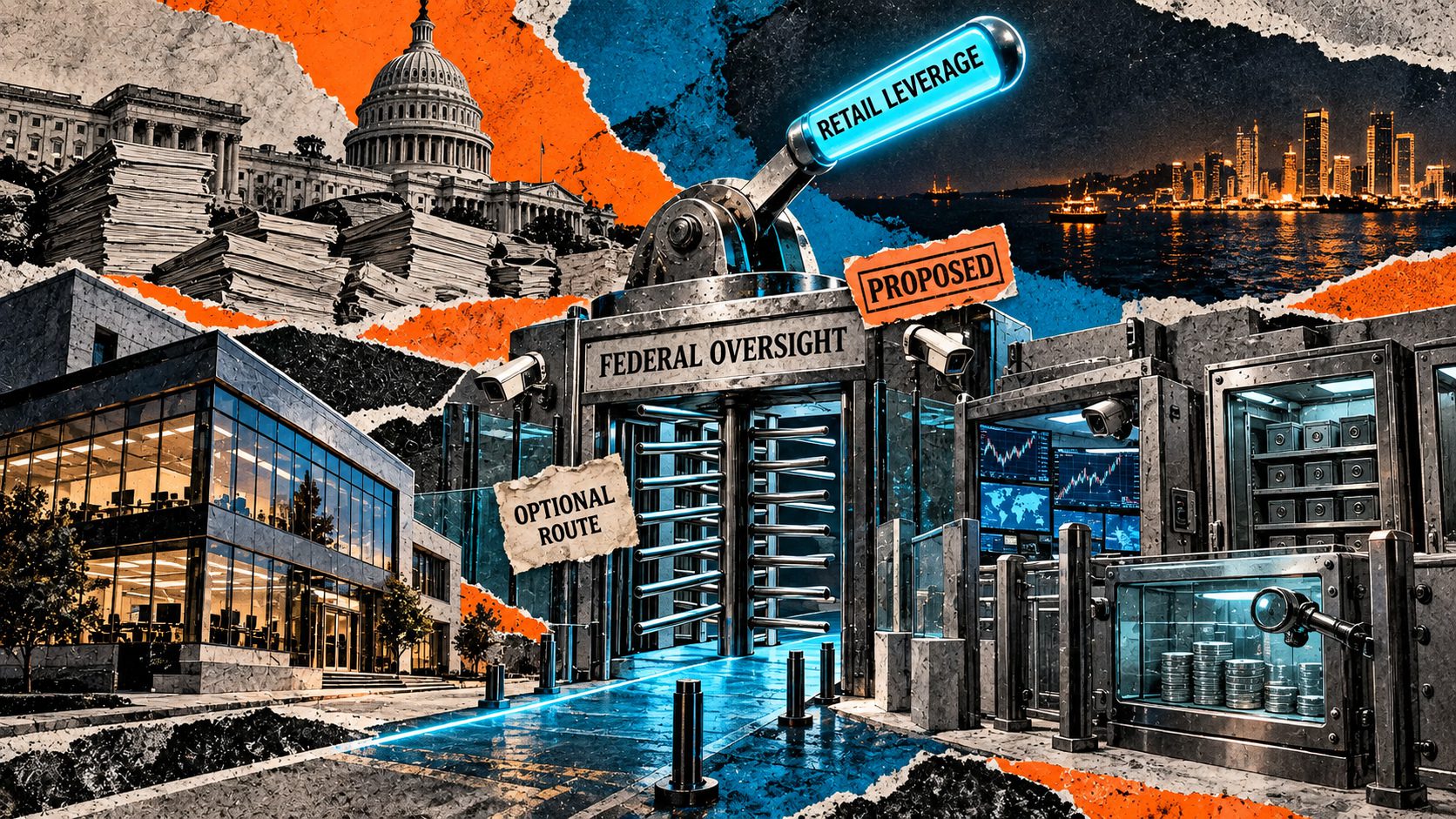 CFTC opens rulemaking for retail crypto leverage to compete with offshore trading