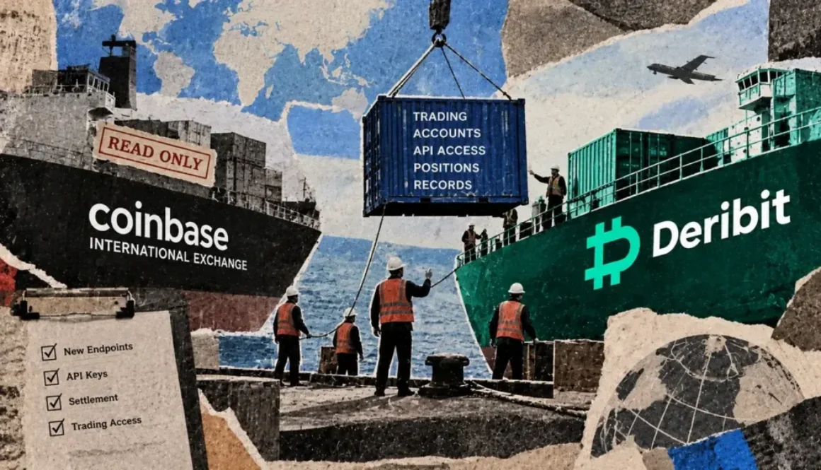 Coinbase completes migration of International Exchange to Deribit platform