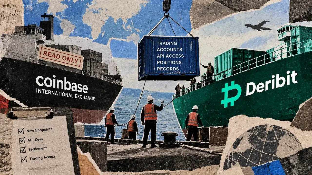 Coinbase completes migration of International Exchange to Deribit platform