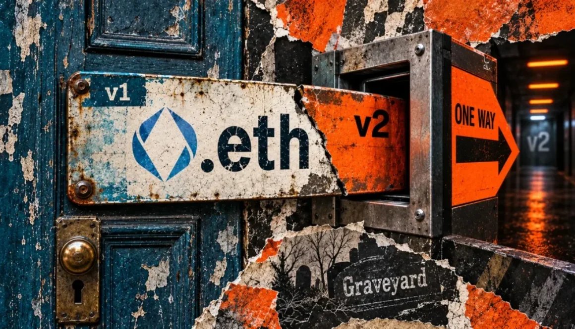 ENS DAO proposes ENSv2 activation with permanent v1 token surrender for migrants