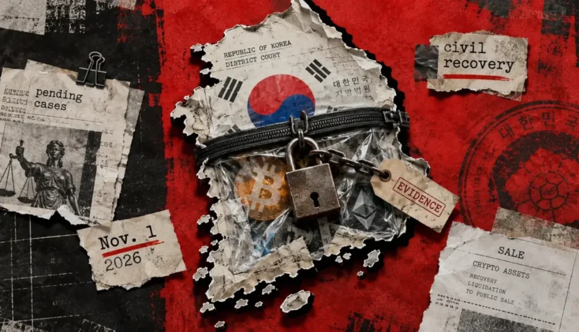 South Korea’s Supreme Court enables courts to seize and liquidate crypto for unpaid debts starting November 1