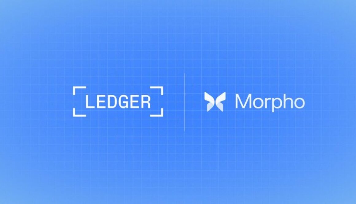 Ledger x Morpho Crypto Loan announcement graphic