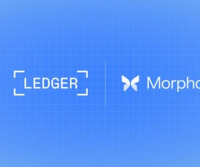 Ledger x Morpho Crypto Loan announcement graphic