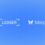 Ledger x Morpho Crypto Loan announcement graphic