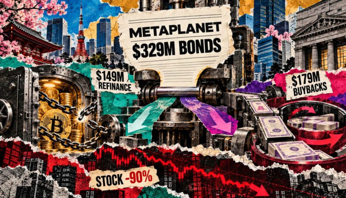 Metaplanet raises $329 million in convertible bonds to refinance debt and fund $380 million buyback