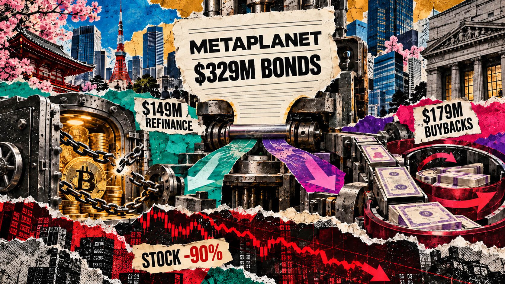 Metaplanet raises 9 million in convertible bonds to refinance debt and fund 0 million buyback