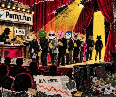 Pump.fun collects $18.6m weekly while 81% of its memecoins crash 90%