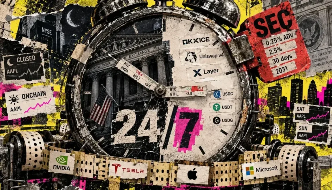 ICE and OKX seek SEC approval for round-the-clock tokenized stock trading