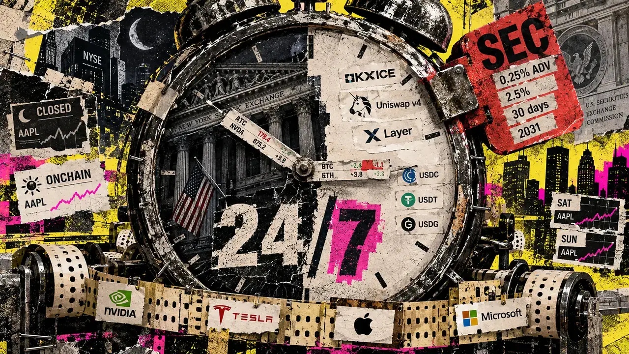 ICE and OKX seek SEC approval for round-the-clock tokenized stock trading